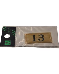Table Number Sign 1แผ่น