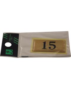 Table Number Sign 1แผ่น