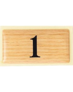 Table Number Sign 1แผ่น