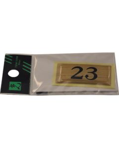Table Number Sign 1แผ่น