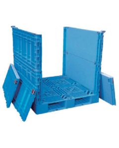 กล่องไม้พาเลท BJ-S/1211x115 2 ชั้น บน-ล่าง 2 บาน 11 น้ำเงิน