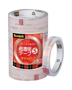 สก๊อตช์ เทปใสพิเศษ S 15 มม. x 35 ม. 10 ม้วน แพ็คหด