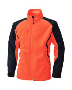 เครื่องปรับอากาศ Fujin เสื้อแจ็คเก็ตแขนยาว สีส้ม x สีดำ ไซส์ LL