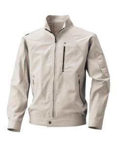 เครื่องปรับอากาศ Fujin เสื้อแจ็คเก็ตแขนยาว สีเงิน ขนาด 5L