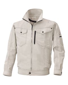เครื่องปรับอากาศ Fujin เสื้อแจ็คเก็ตแขนยาว สีเงิน ไซส์ LL