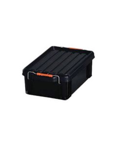 227653 คอนเทนเนอร์แบบหัวเข็มขัด 450 x 295 x 160 สีดำ