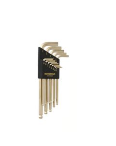 Ball End L-Wrench Set Inch Size