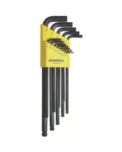 Ball End L-Wrench Set Inch Size
