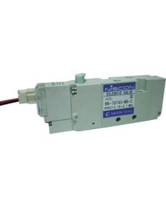 โซลินอยด์วาล์ว 4 ทาง M5 เดี่ยว DC24V7GT