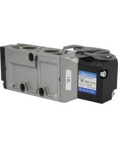 โซลินอยด์วาล์ว 4 ทาง 10AAC100V แหวนยาง 7V ซีรีส์เดี่ยว