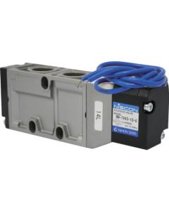 โซลินอยด์วาล์ว 4 ทาง 10AAC200V แหวนยาง 7V ซีรีส์เดี่ยว