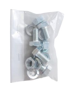 Bolt nut set for angle casters