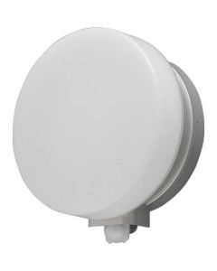 ไฟเซนเซอร์ LED แบบใช้แบตเตอรี่ชนิดติดผนังทรงกลมสีขาว