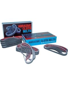 Abrasive Resin Cloth Belts (50 Set)
