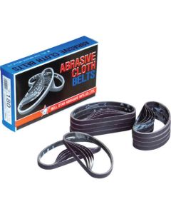 Abrasive Resin Cloth Belts (50 Set)