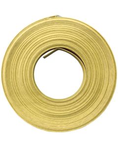 กระดาษรัดสินค้า ขนาดประมาณ 14.5 มม. x ประมาณ 10 ม. สีครีม