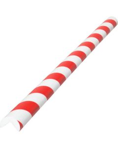 กันชนโปรเข้ามุม BP1 1ม. สีแดง/ขาว