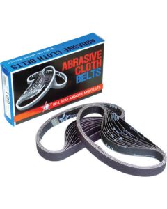 Abrasive Resin Cloth Belts (20 Set)