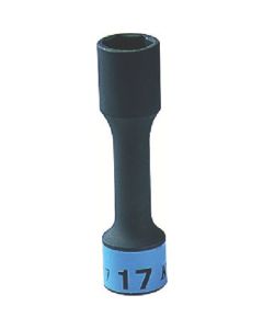 12.7 ตร.ว. เบ้าน็อตล้อสำหรับประแจปอนด์ (แบบบาง) 17mm