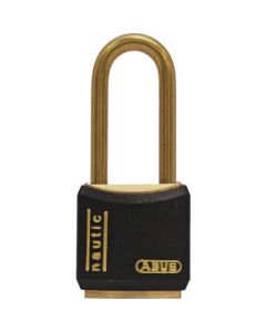 clynder brass padlock with platstic bumper 5อัน