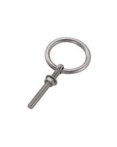 Stainless Steel Round Ring w/boltnut & washer 1อัน