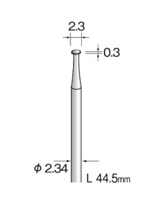 เครื่องตัดเหล็ก ตัดตรง Φ2.3 (10 ชิ้น)
