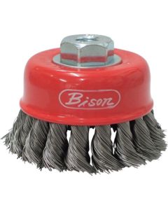Bison Twisted Wire Cup Brush