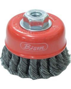 Bison Twisted Wire Cup Brush