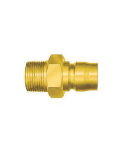 ข้อต่อ TSP ทองเหลือง (ปลั๊กสำหรับติดตั้งเกลียวใน) ด้านคู่ Rc1/4 (00565)