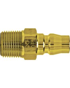 ข้อต่อทองเหลืองแบบสูง (ปลั๊กสำหรับติดตั้งเกลียวใน) ด้านคู่ Rc3/8 1.5MPa (00205)