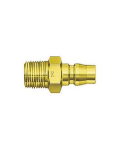 ข้อต่อทองเหลืองแบบสูง (ปลั๊กสำหรับติดตั้งเกลียวใน) ด้านคู่ Rc1/2 1.5MPa (00208)