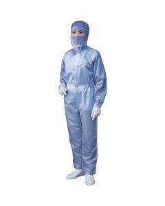 เสื้อคลุมมีฮู้ด - สีน้ำเงิน - 5L