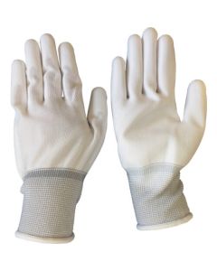 PU Finger Coated Woven Gloves (including 10 pairs)