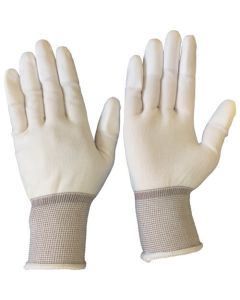 PU Finger Coated Woven Gloves (including 10 pairs)