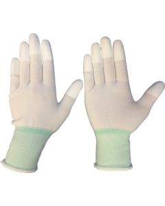 PU Finger Coated Woven Gloves (including 10 pairs)