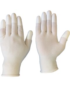 PU Finger Coated Woven Gloves (including 10 pairs)