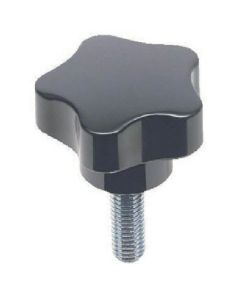 ลูกบิดบอด (สกรูตัวผู้/เหล็กกล้า) เส้นผ่านศูนย์กลางภายนอก 60 M12 x 1.75