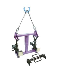 Internal Expanding Lifting Clamp for U-Shaped Concrete Gutters Pad type