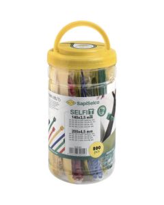 Bucket Cable Tie Mix
