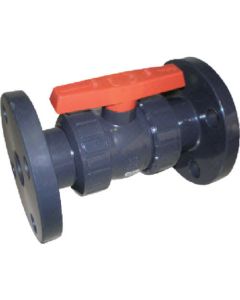 บอลวาล์ว ชนิด Fตัวเครื่อง PVC หลักโอริง EPDM32