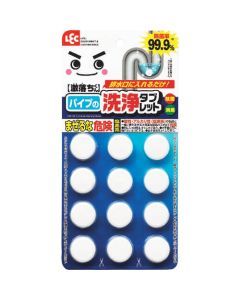 Gekiochi-kun Kurokabi-kun ยาเม็ดทำความสะอาดท่อ 12 หน้า