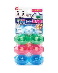 Gekiochi-kun Tank พร้อมชุดน้ำยาล้างห้องน้ำ 6 ชิ้น