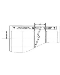 Thermal Transfer Component Labels ชุดละ 10.000แผ่น