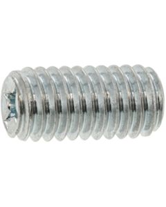 Zinc Yellow Cr6+  (+) Set screw (Flat point)  6 X 8.0  กล่องละ 500 เส้น