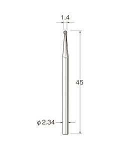 เครื่องตัดเหล็กงานละเอียด C1014 เส้นผ่านศูนย์กลางใบมีด (มม.): 1.4