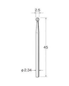 เครื่องตัดเหล็ก งานละเอียด C1025 เส้นผ่านศูนย์กลางใบมีด (มม.): 2.5
