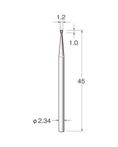 เครื่องตัดเหล็กงานละเอียด C1212 เส้นผ่านศูนย์กลางใบมีด (มม.): 1.2