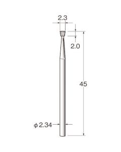 เครื่องตัดเหล็กงานละเอียด C1223 เส้นผ่านศูนย์กลางใบมีด (มม.): 2.3