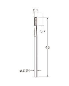 เครื่องตัดเหล็กงานละเอียด C1421 เส้นผ่านศูนย์กลางใบมีด (มม.): 2.1