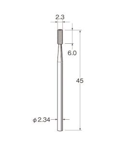 เครื่องตัดเหล็กงานละเอียด C1423 เส้นผ่านศูนย์กลางใบมีด (มม.): 2.3